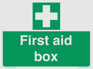 first aid box